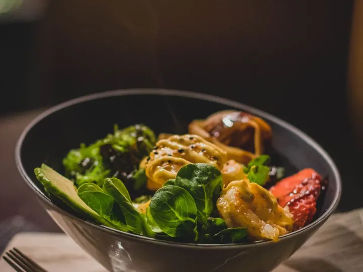 Roasted vegetable bowl